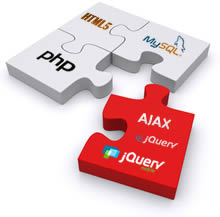 HTML5, jQuery, AJAX, PHP, MySql Programmierung - Webdesign Meissen